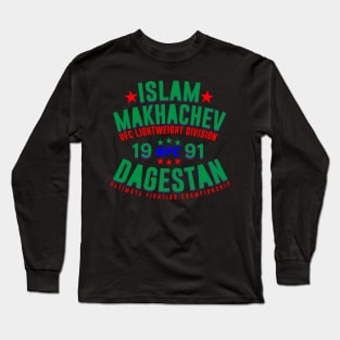 Islam Makhachev Dagestan MMA Long Sleeve T-Shirt